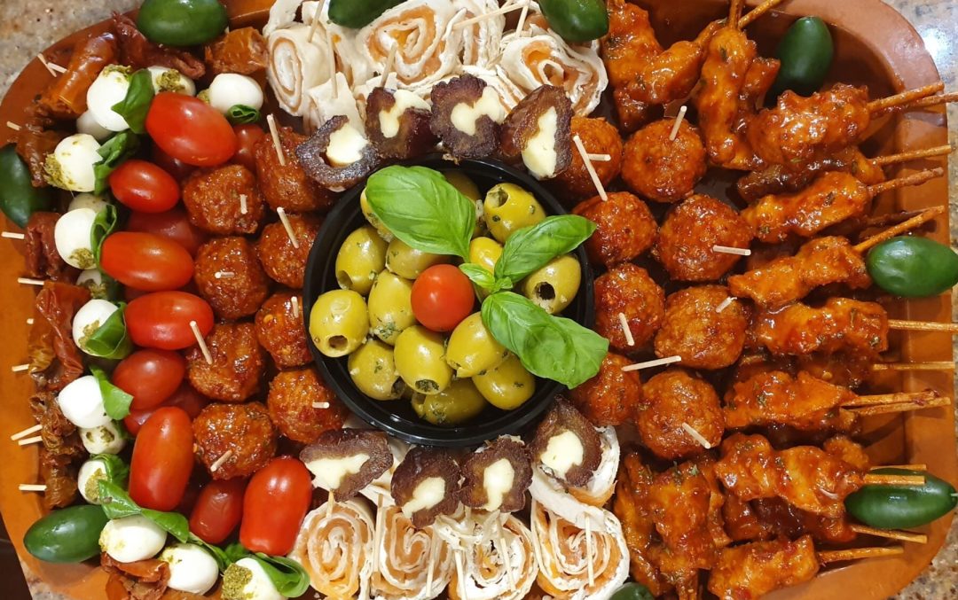 Tapasschaal pinchos voor ca. 15 personen