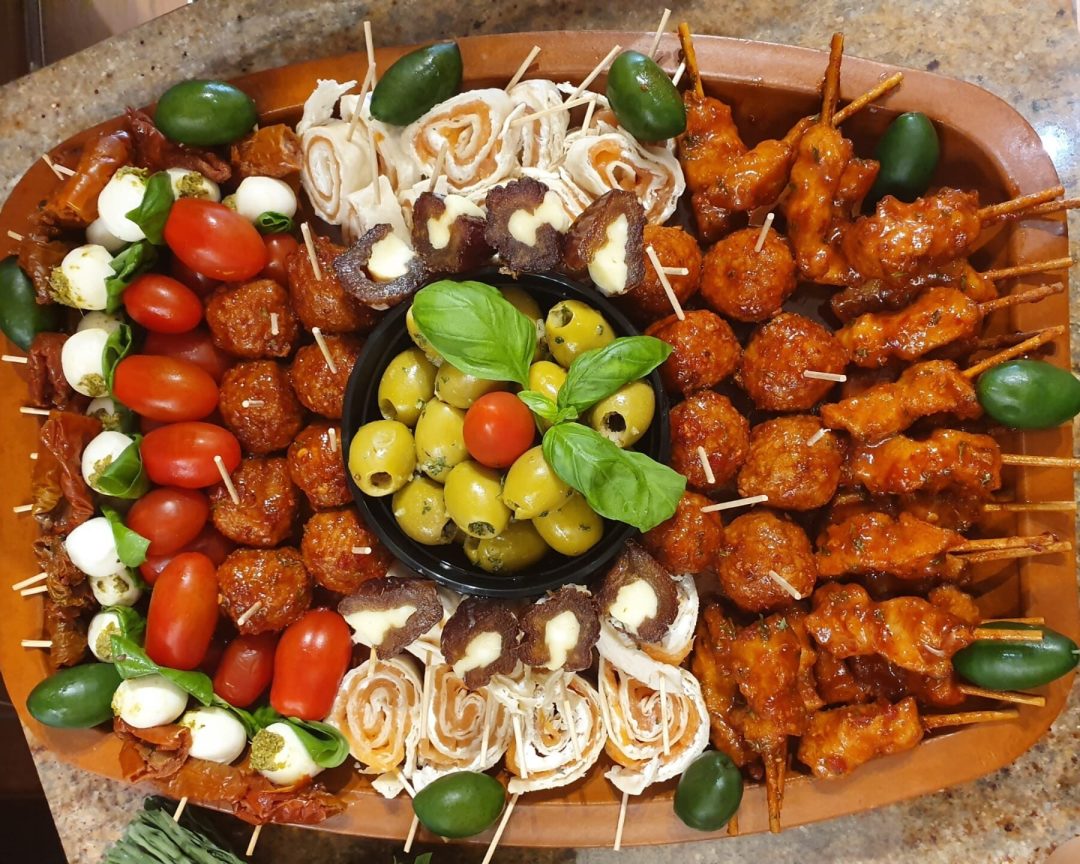 Tapasschaal pinchos voor ca. 15 personen