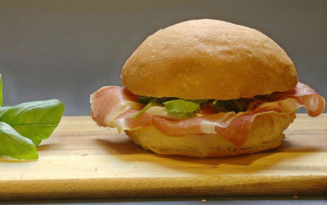 Broodje San Daniele ham Mozzarella